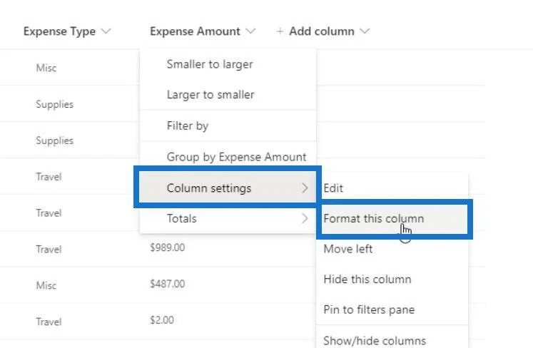 Lihat Pemformatan Dalam SharePoint